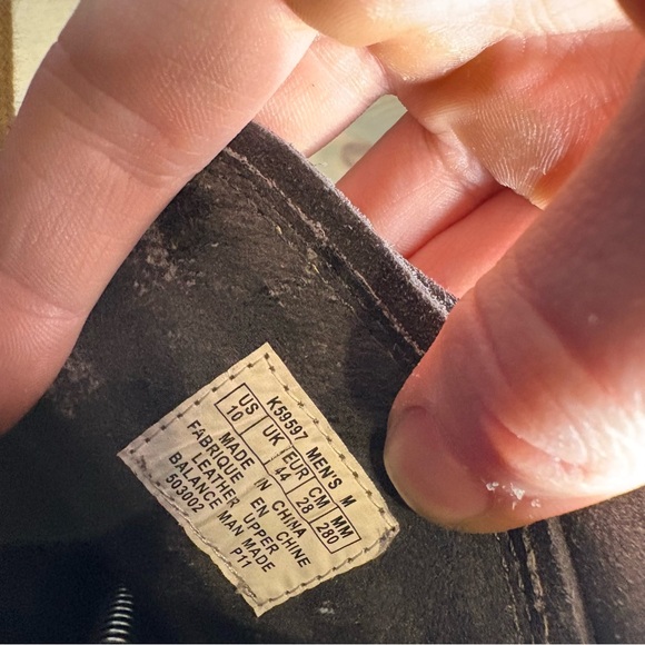 rockport mens size 10 shoes blue suede lace up comfort boots - Picture 8 of 8